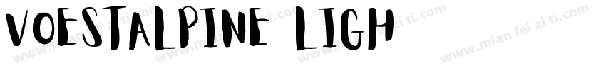 voestalpine ligh字体转换